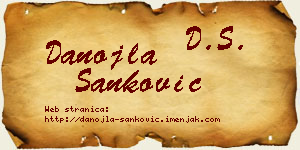 Danojla Sanković vizit kartica